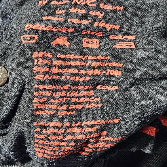 Blank NYC Jeans Womens Size 28 Waist Straight Leg Low Rise Black Denim Pants - Picture 4 of 5